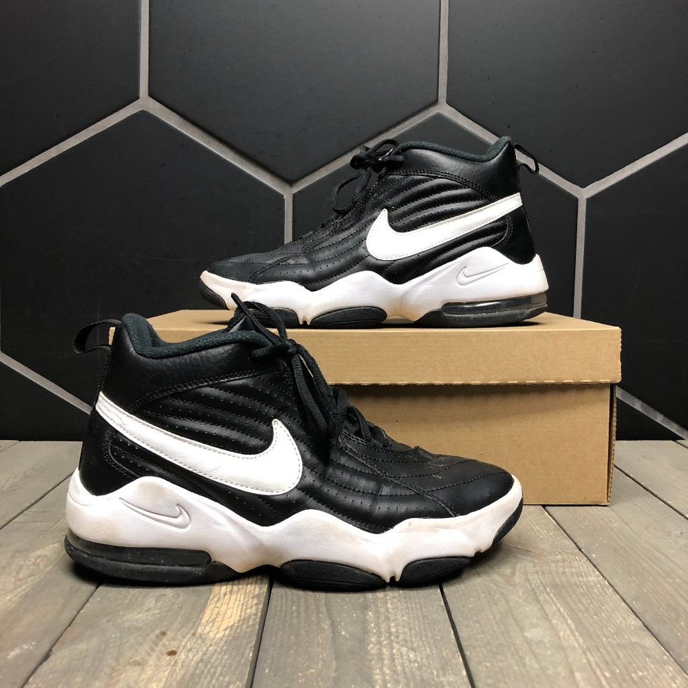 ~Used W/O Box! Youth Nike Air Core Force GS Black White Sneakers Size 6Y (Kids)